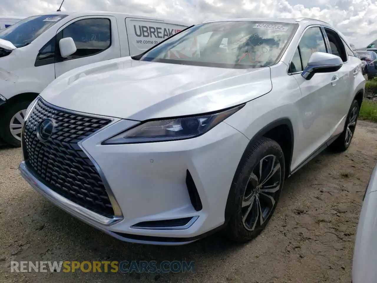 2 Photograph of a damaged car 2T2HZMAA5MC187704 LEXUS RX350 2021