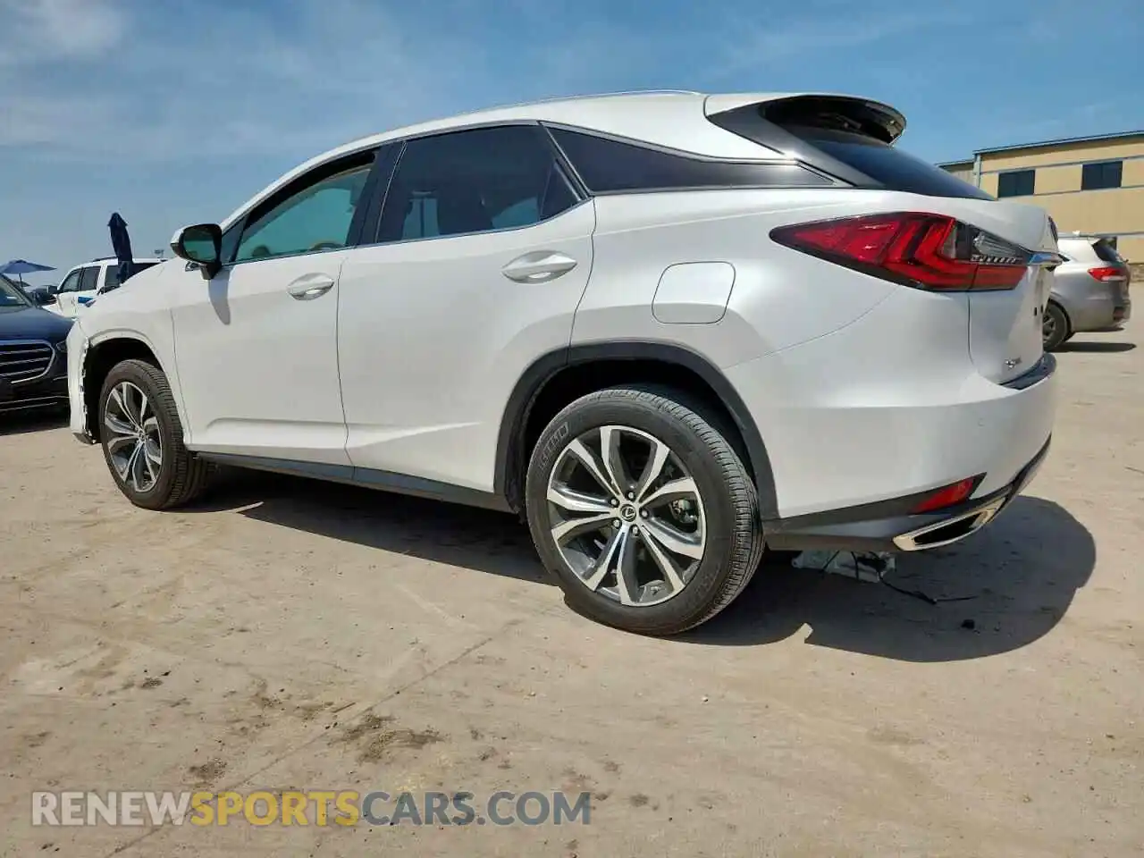 2 Photograph of a damaged car 2T2HZMAA5MC207269 LEXUS RX350 2021