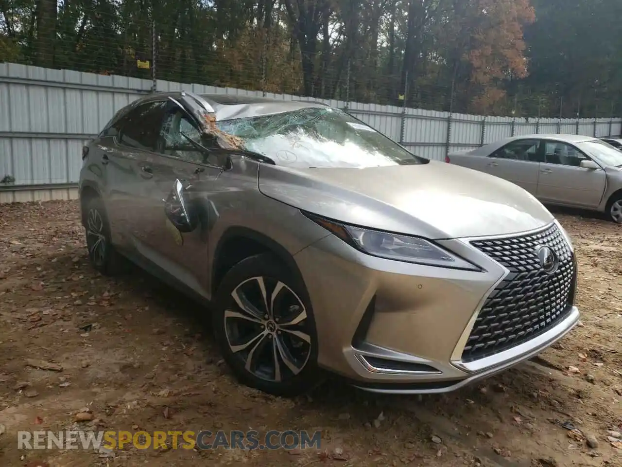 1 Photograph of a damaged car 2T2HZMAA5MC210043 LEXUS RX350 2021
