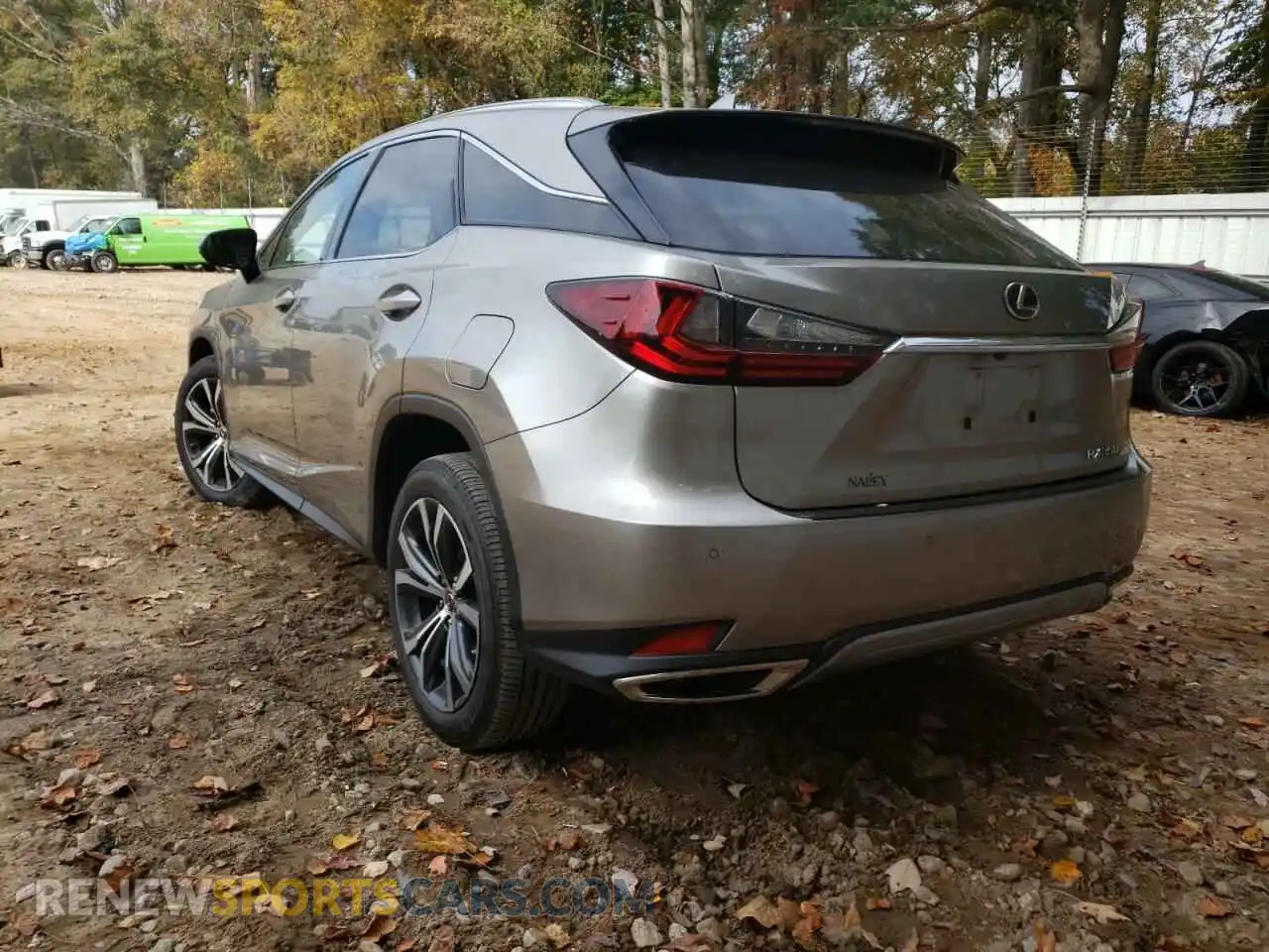 3 Photograph of a damaged car 2T2HZMAA5MC210043 LEXUS RX350 2021
