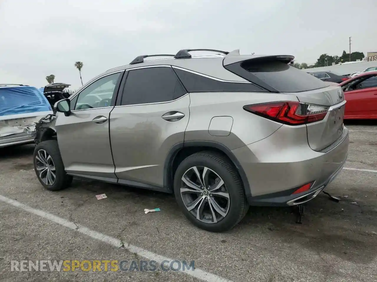2 Photograph of a damaged car 2T2HZMAA5MC211306 LEXUS RX350 2021