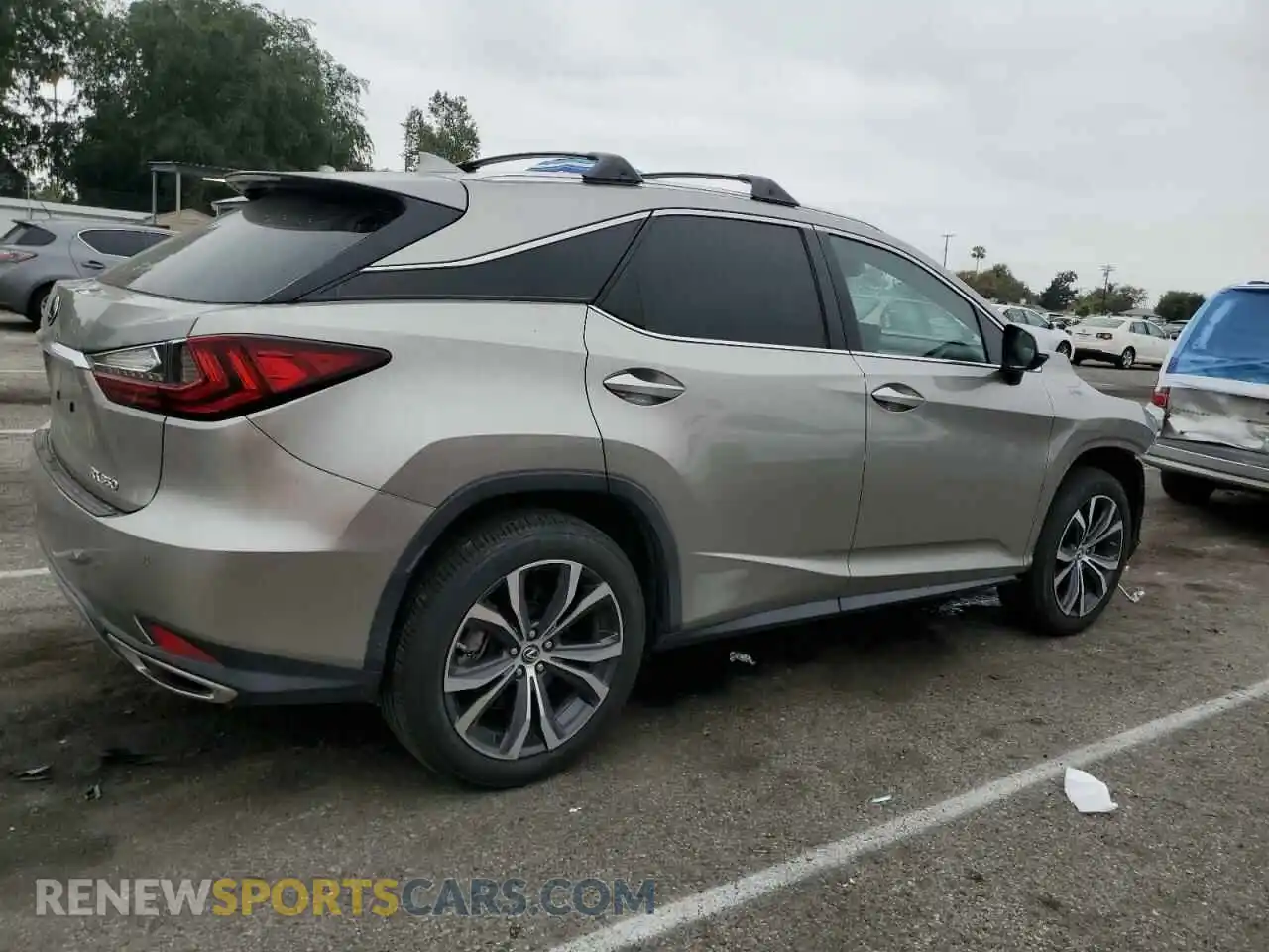 3 Photograph of a damaged car 2T2HZMAA5MC211306 LEXUS RX350 2021