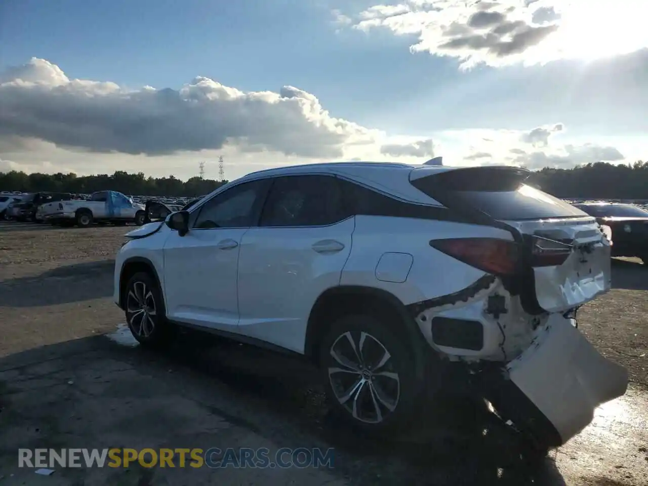 2 Photograph of a damaged car 2T2HZMAA5MC215341 LEXUS RX350 2021