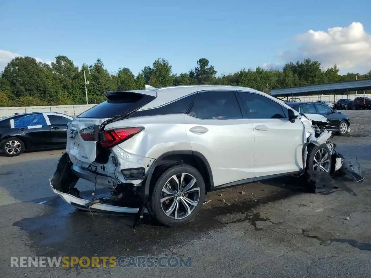 3 Photograph of a damaged car 2T2HZMAA5MC215341 LEXUS RX350 2021