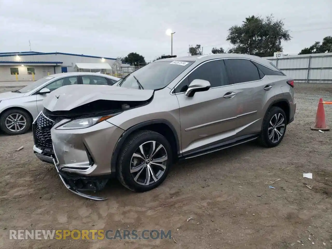 1 Фотография поврежденного автомобиля 2T2HZMAA6MC187176 LEXUS RX350 2021
