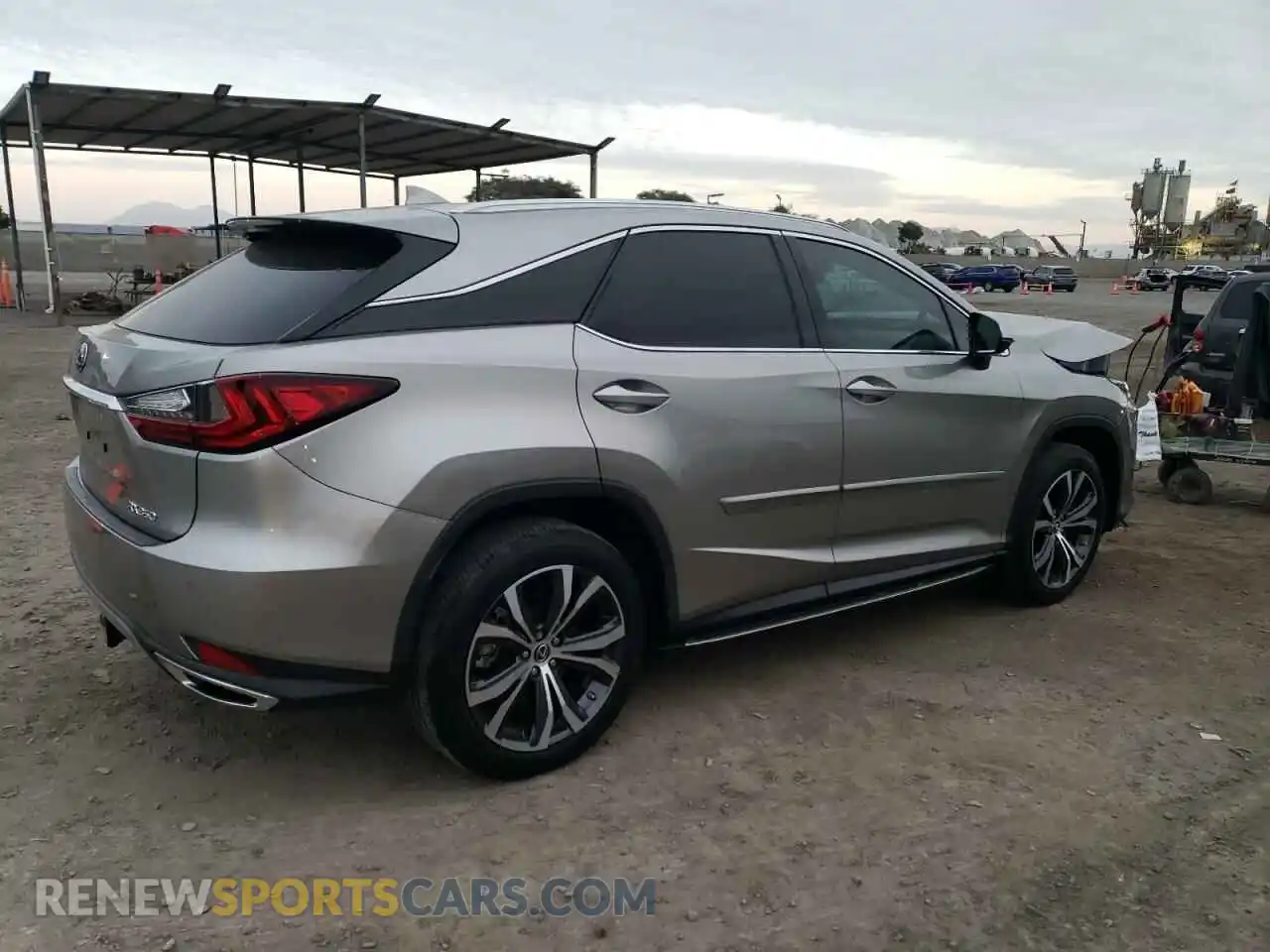 3 Фотография поврежденного автомобиля 2T2HZMAA6MC187176 LEXUS RX350 2021