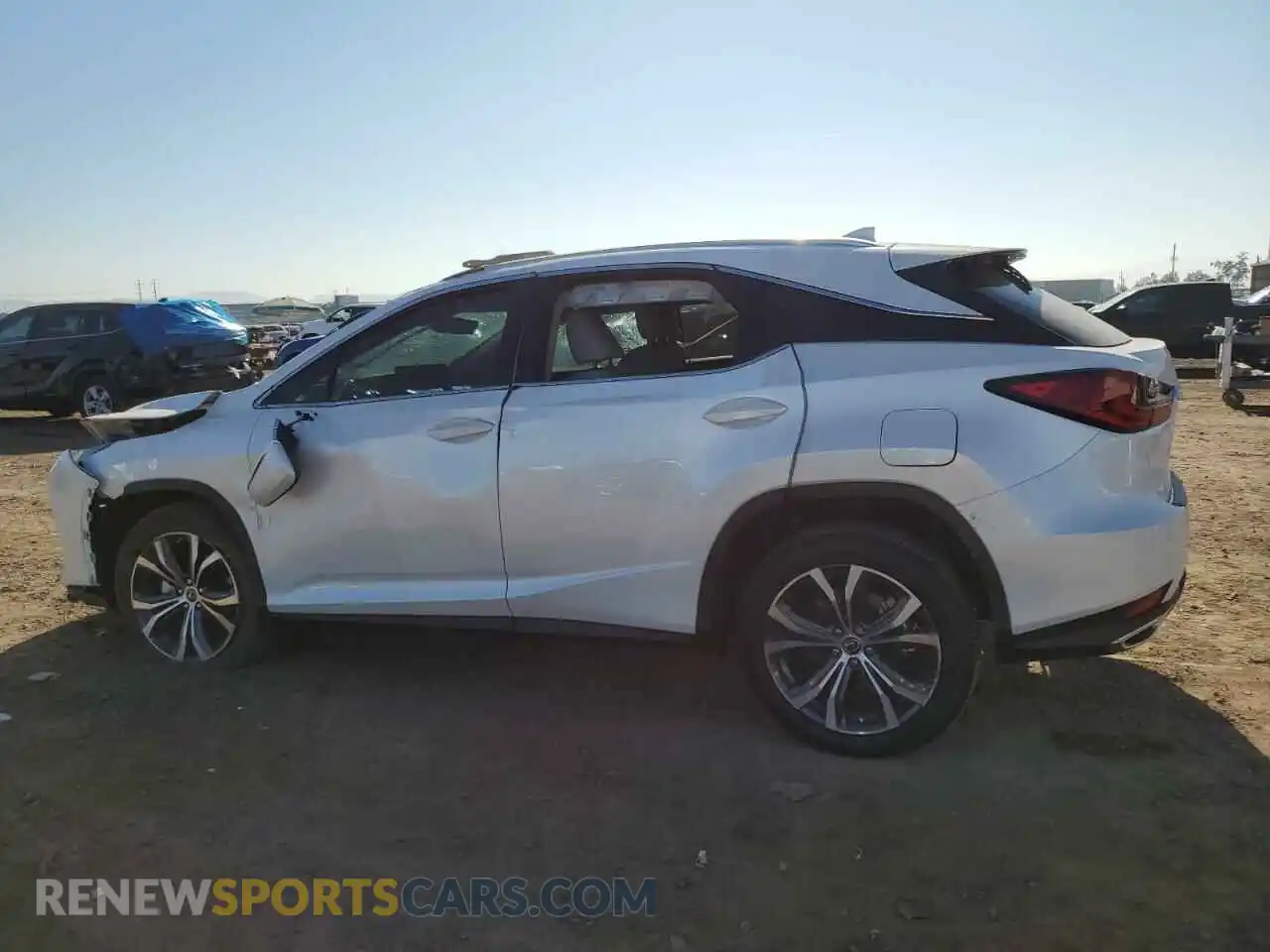 2 Photograph of a damaged car 2T2HZMAA6MC191714 LEXUS RX350 2021