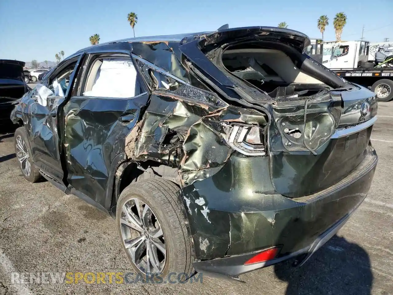 2 Photograph of a damaged car 2T2HZMAA6MC199960 LEXUS RX350 2021