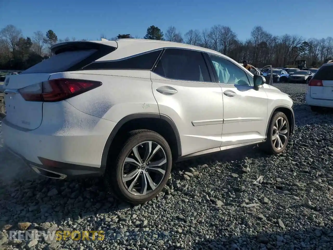 3 Photograph of a damaged car 2T2HZMAA6MC201979 LEXUS RX350 2021