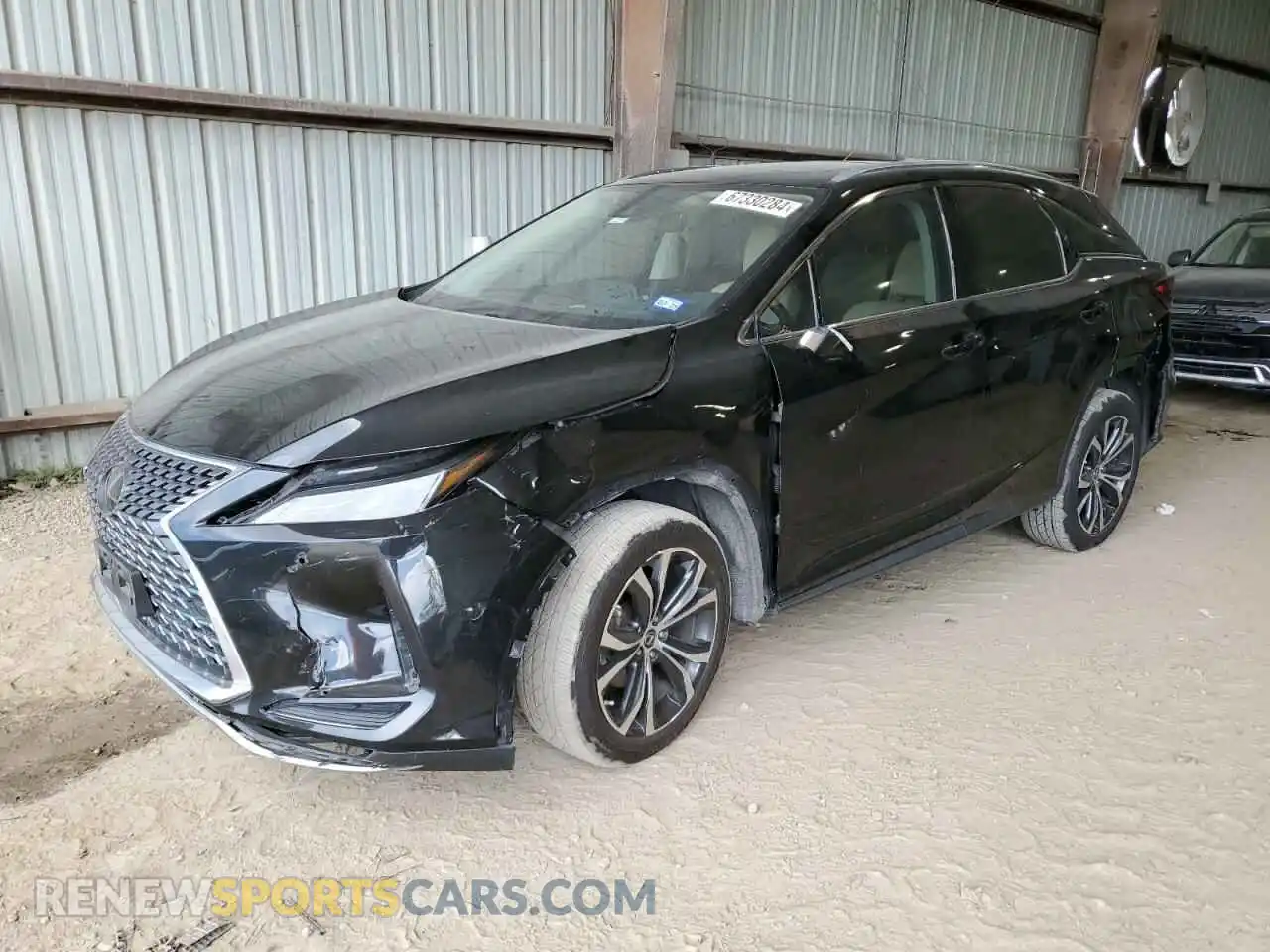 1 Photograph of a damaged car 2T2HZMAA6MC203277 LEXUS RX350 2021