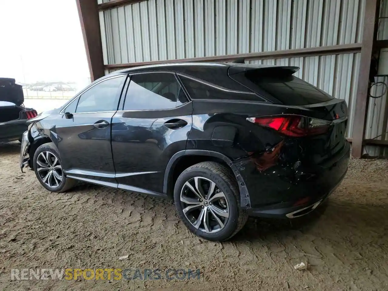 2 Photograph of a damaged car 2T2HZMAA6MC203277 LEXUS RX350 2021