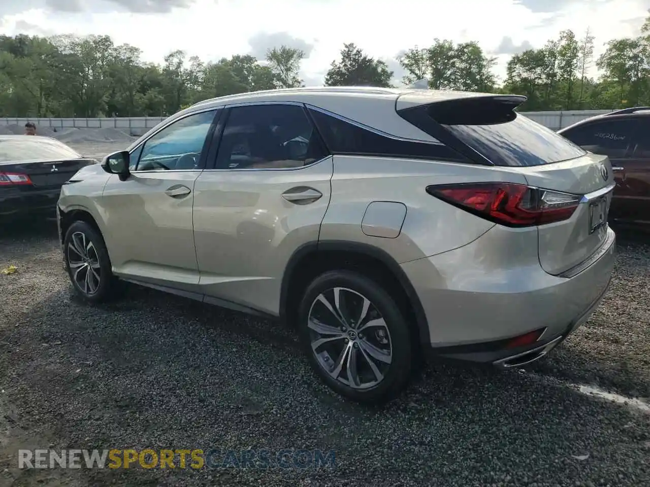 2 Photograph of a damaged car 2T2HZMAA6MC208608 LEXUS RX350 2021