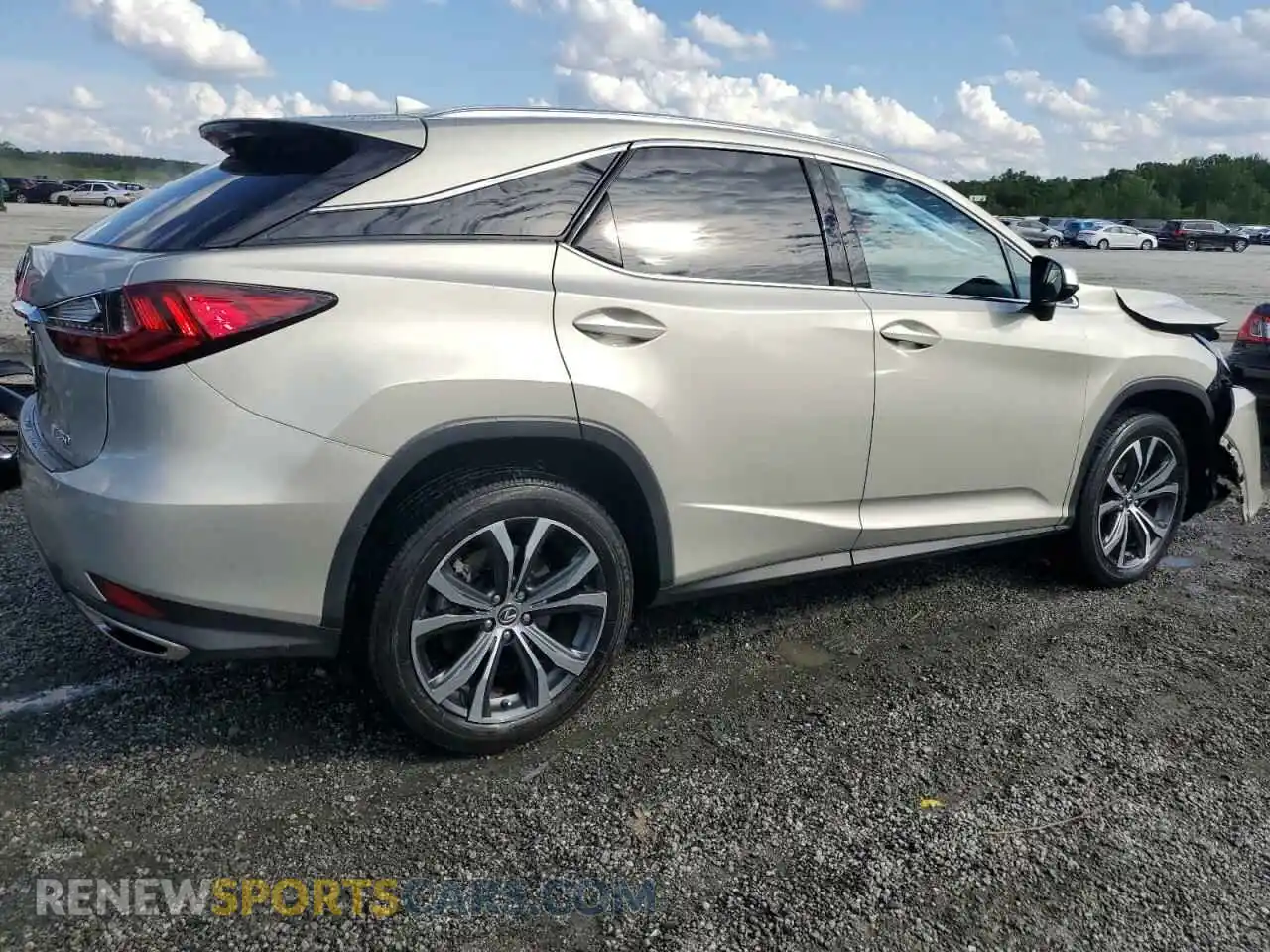 3 Photograph of a damaged car 2T2HZMAA6MC208608 LEXUS RX350 2021