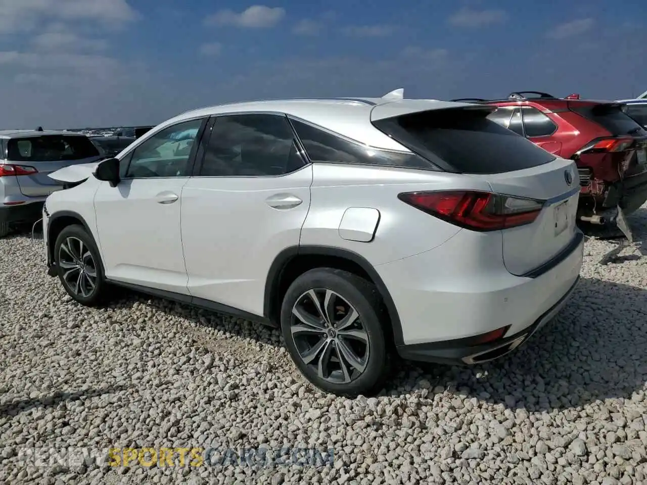 2 Photograph of a damaged car 2T2HZMAA6MC218006 LEXUS RX350 2021