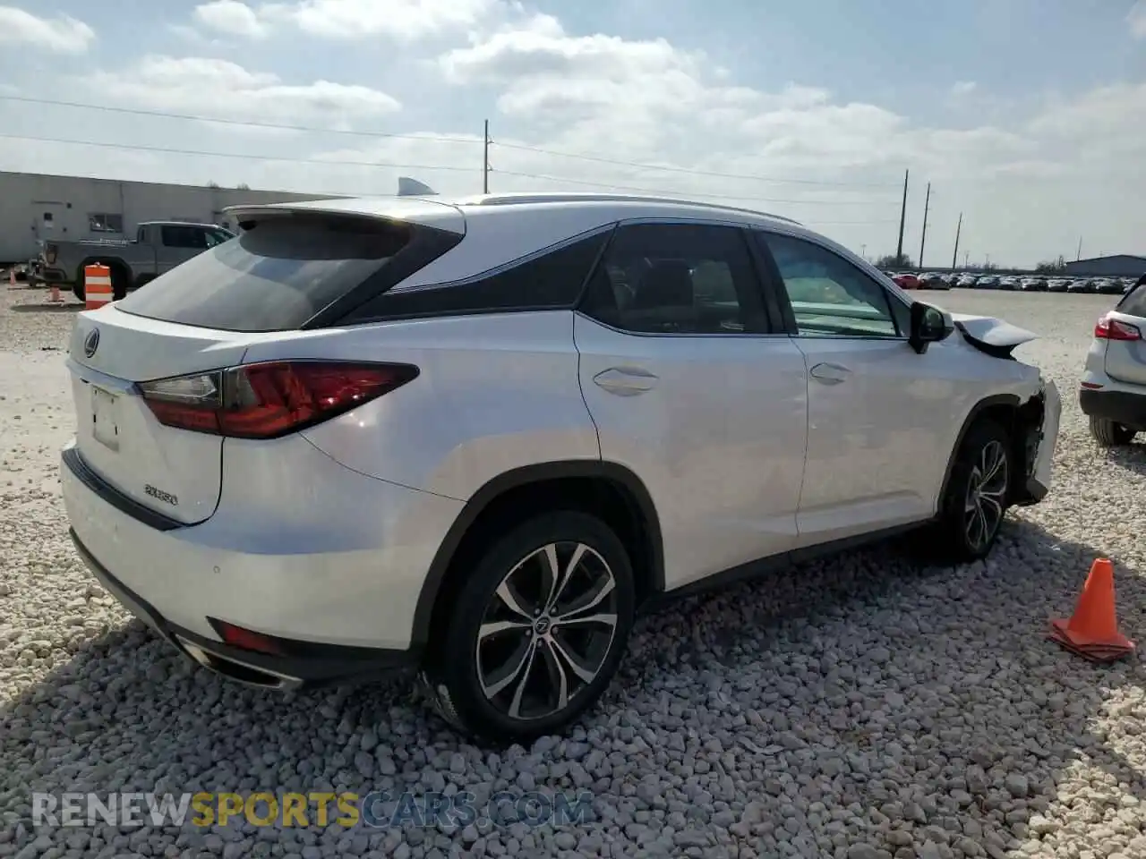 3 Photograph of a damaged car 2T2HZMAA6MC218006 LEXUS RX350 2021