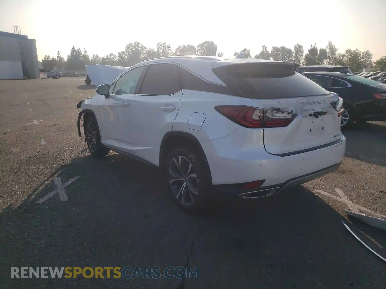 3 Photograph of a damaged car 2T2HZMAA7MC196971 LEXUS RX350 2021