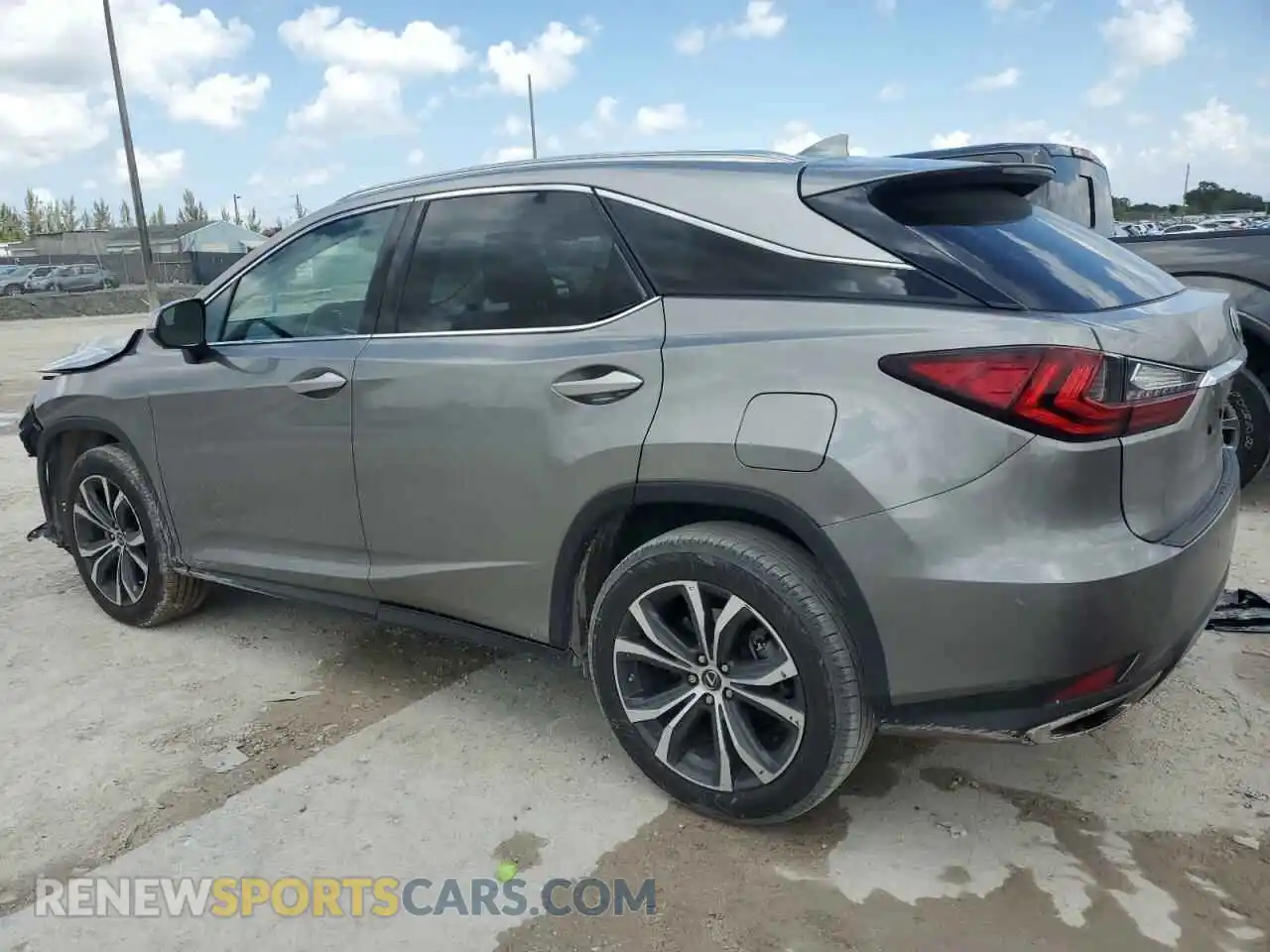 2 fotografías del automóvil dañado 2T2HZMAA7MC197389 LEXUS RX350 2021