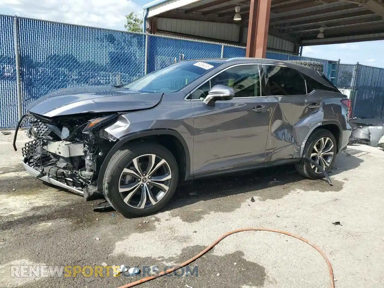 1 fotografías del automóvil dañado 2T2HZMAA7MC213803 LEXUS RX350 2021