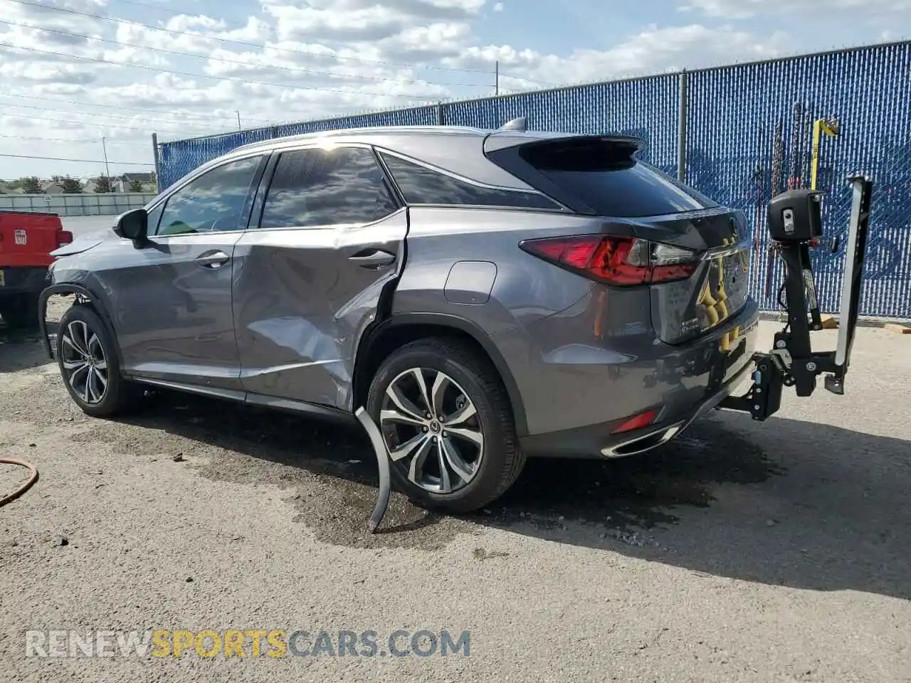 2 fotografías del automóvil dañado 2T2HZMAA7MC213803 LEXUS RX350 2021