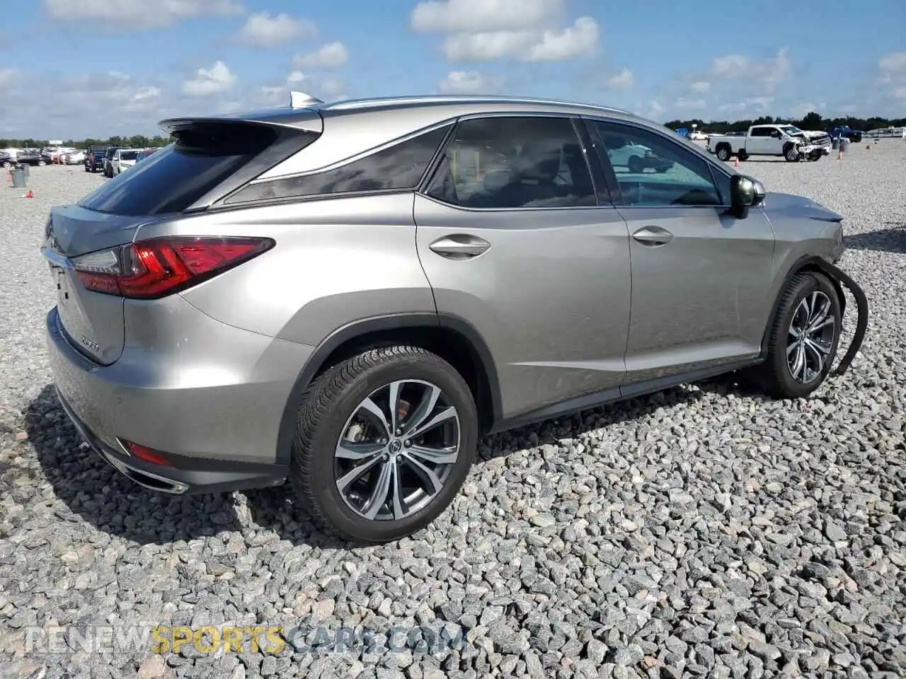 3 fotografías del automóvil dañado 2T2HZMAA8MC191276 LEXUS RX350 2021