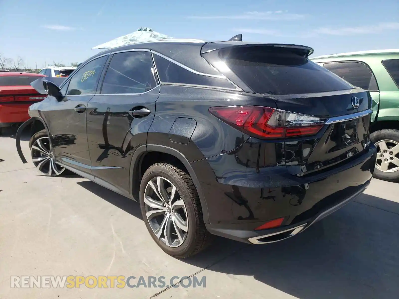 3 Photograph of a damaged car 2T2HZMAA8MC192914 LEXUS RX350 2021