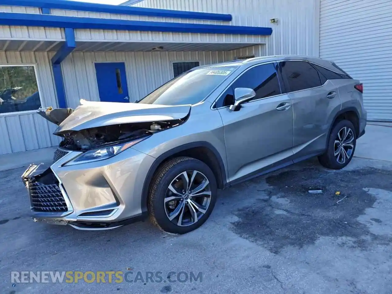 1 Фотография поврежденного автомобиля 2T2HZMAA8MC208450 LEXUS RX350 2021