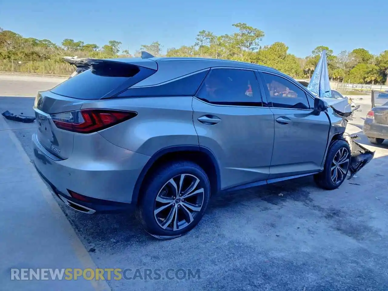 3 Фотография поврежденного автомобиля 2T2HZMAA8MC208450 LEXUS RX350 2021