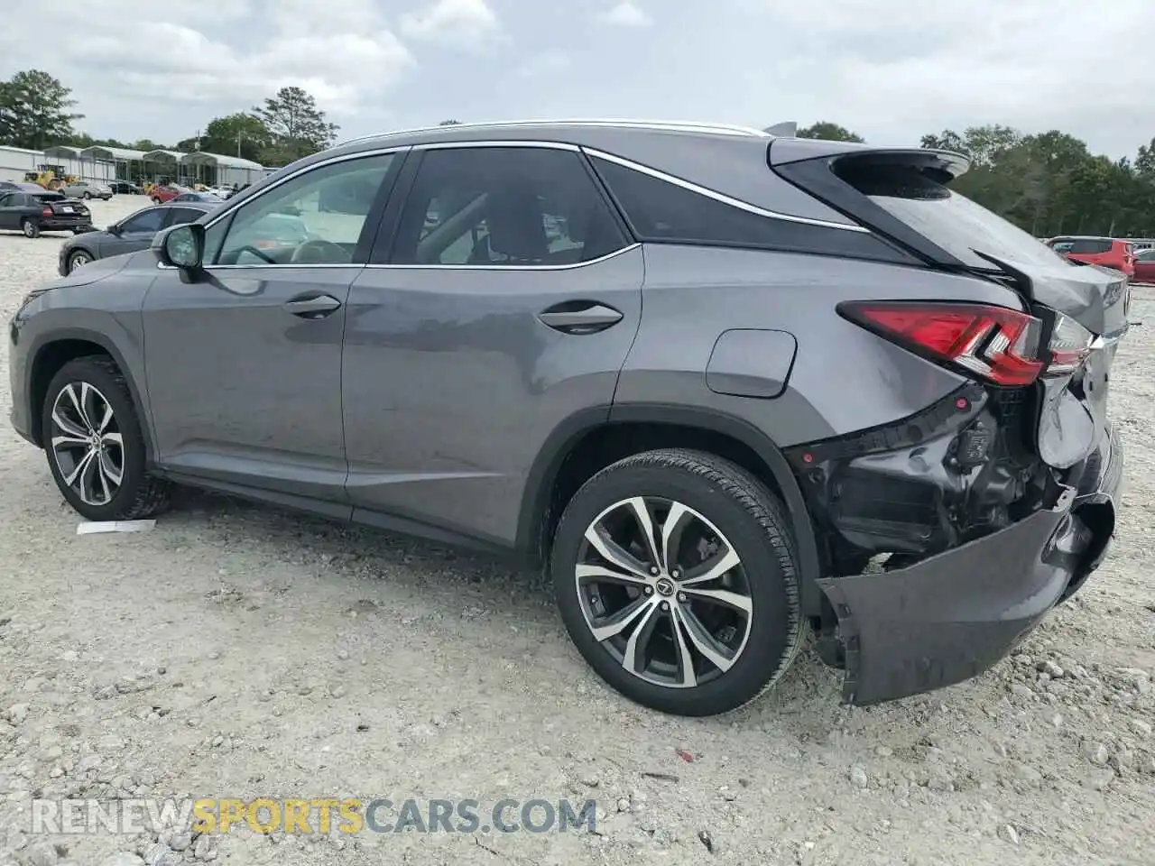 2 Photograph of a damaged car 2T2HZMAA8MC215298 LEXUS RX350 2021