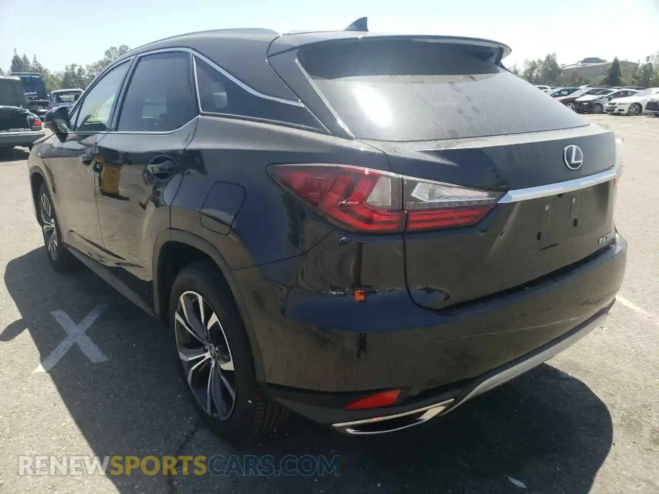 3 Photograph of a damaged car 2T2HZMAA8MC217066 LEXUS RX350 2021
