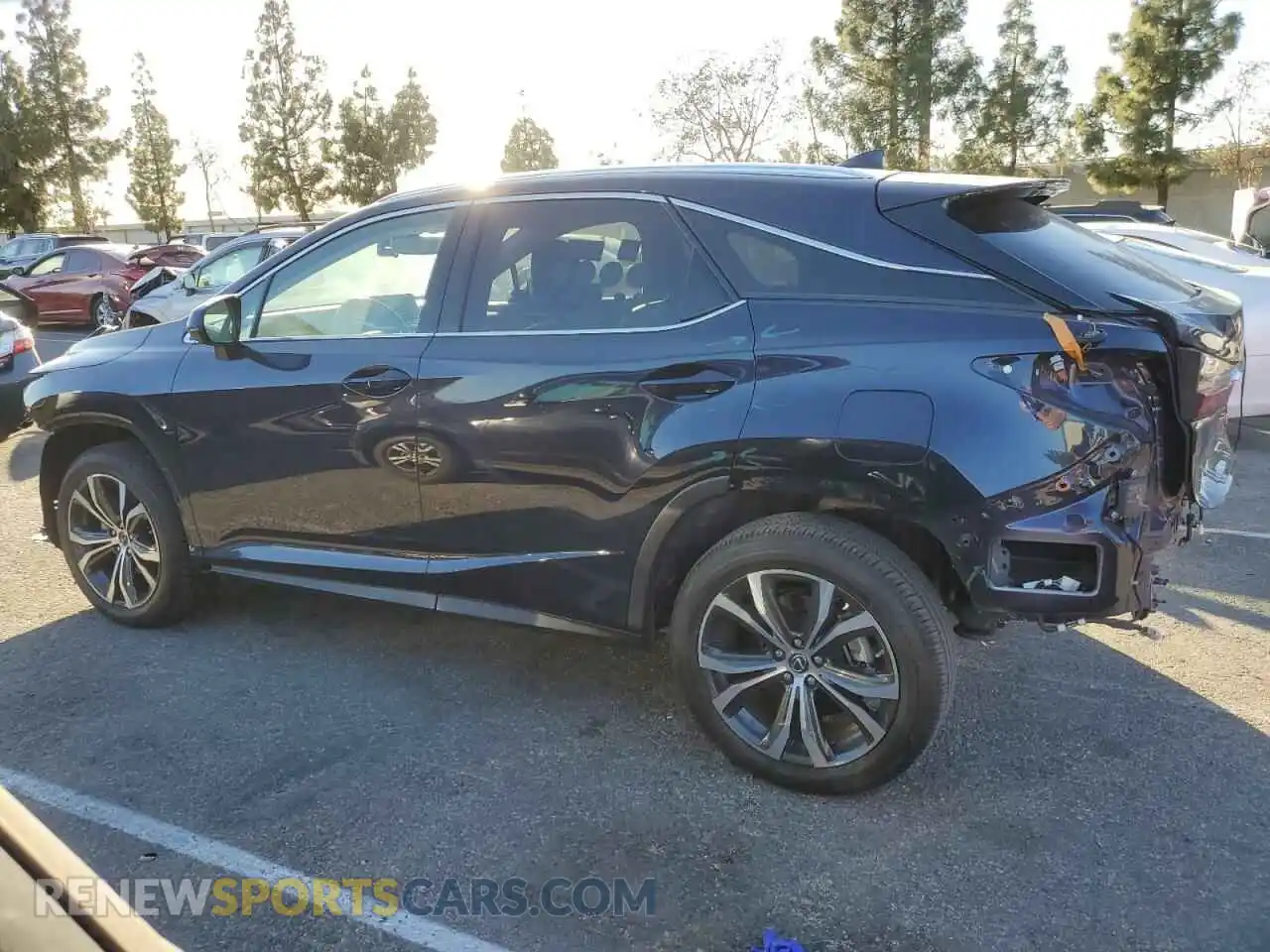 2 Photograph of a damaged car 2T2HZMAA9MC187317 LEXUS RX350 2021