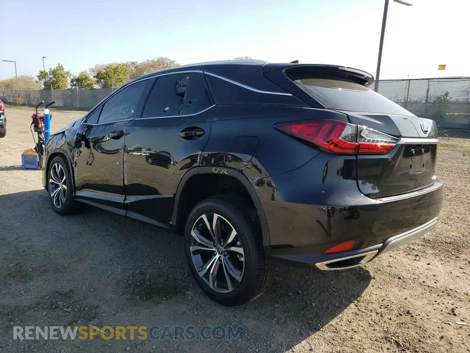 3 Photograph of a damaged car 2T2HZMAA9MC191500 LEXUS RX350 2021