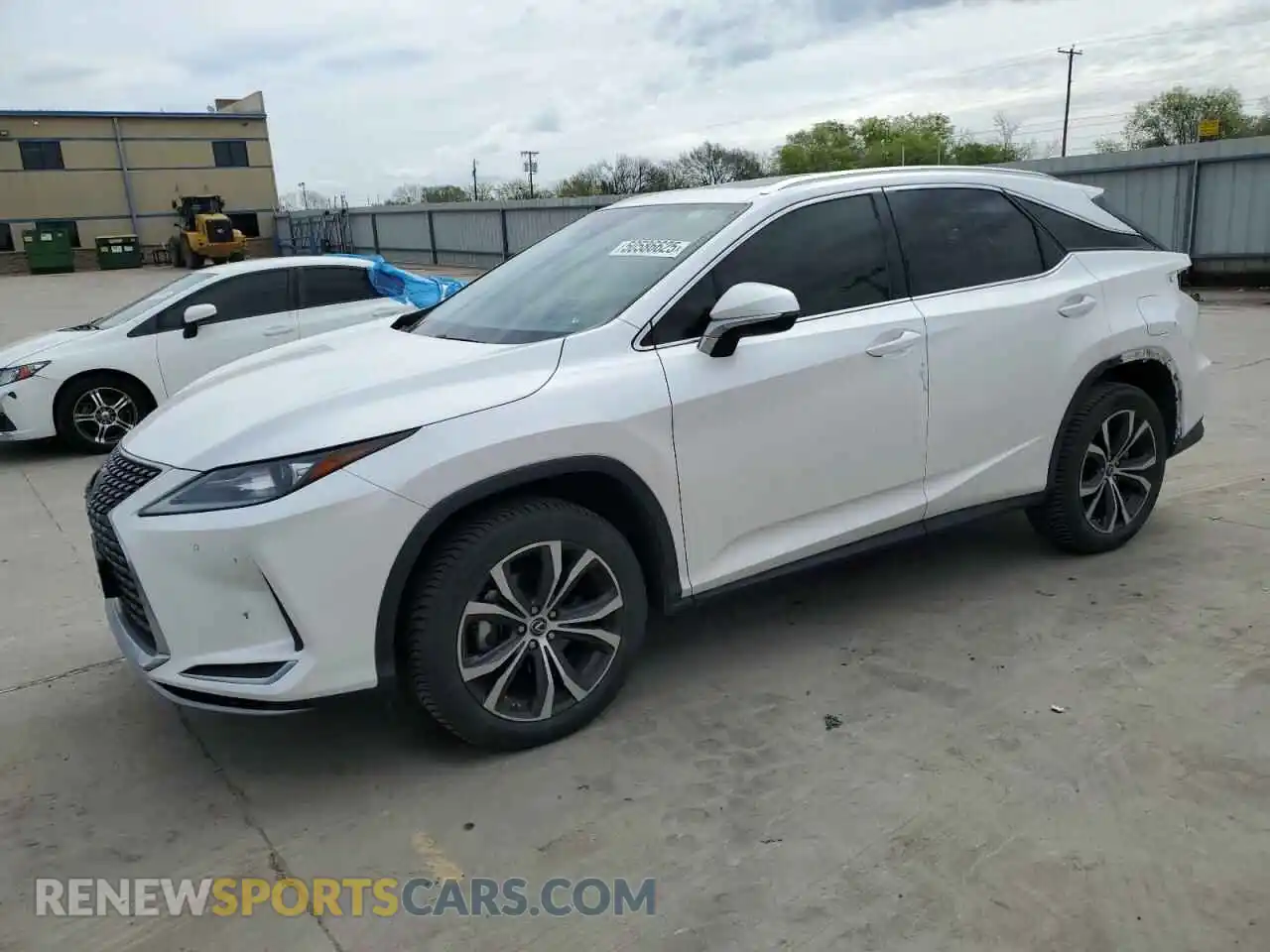 1 Photograph of a damaged car 2T2HZMAA9MC201832 LEXUS RX350 2021