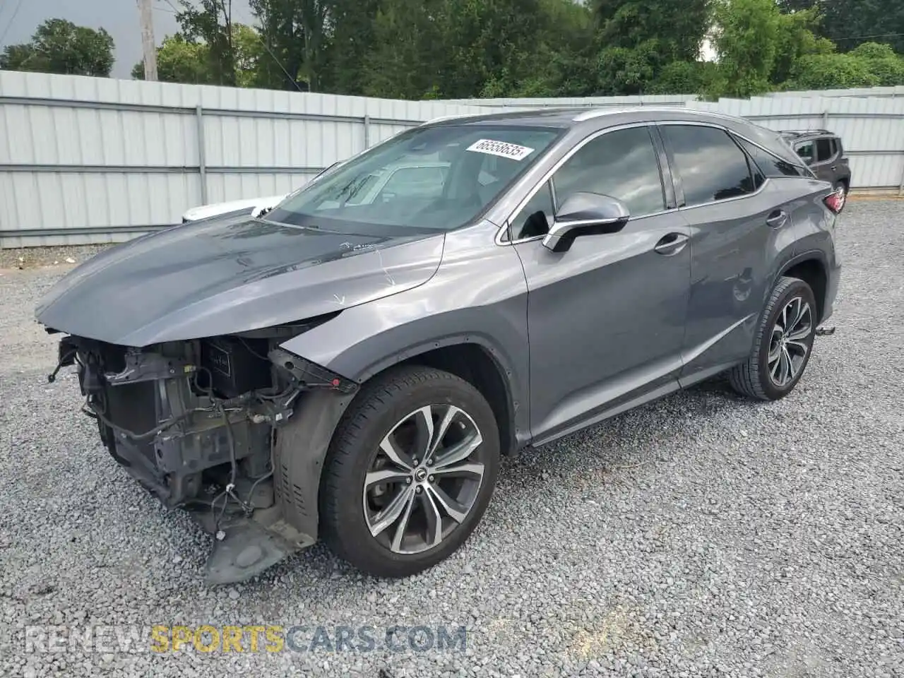 1 Photograph of a damaged car 2T2HZMAA9MC210305 LEXUS RX350 2021