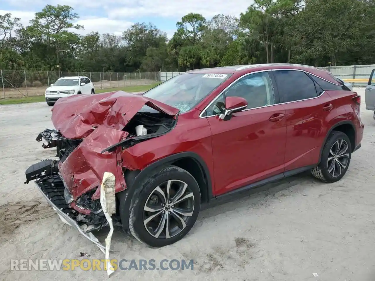 1 Photograph of a damaged car 2T2HZMAA9MC214483 LEXUS RX350 2021