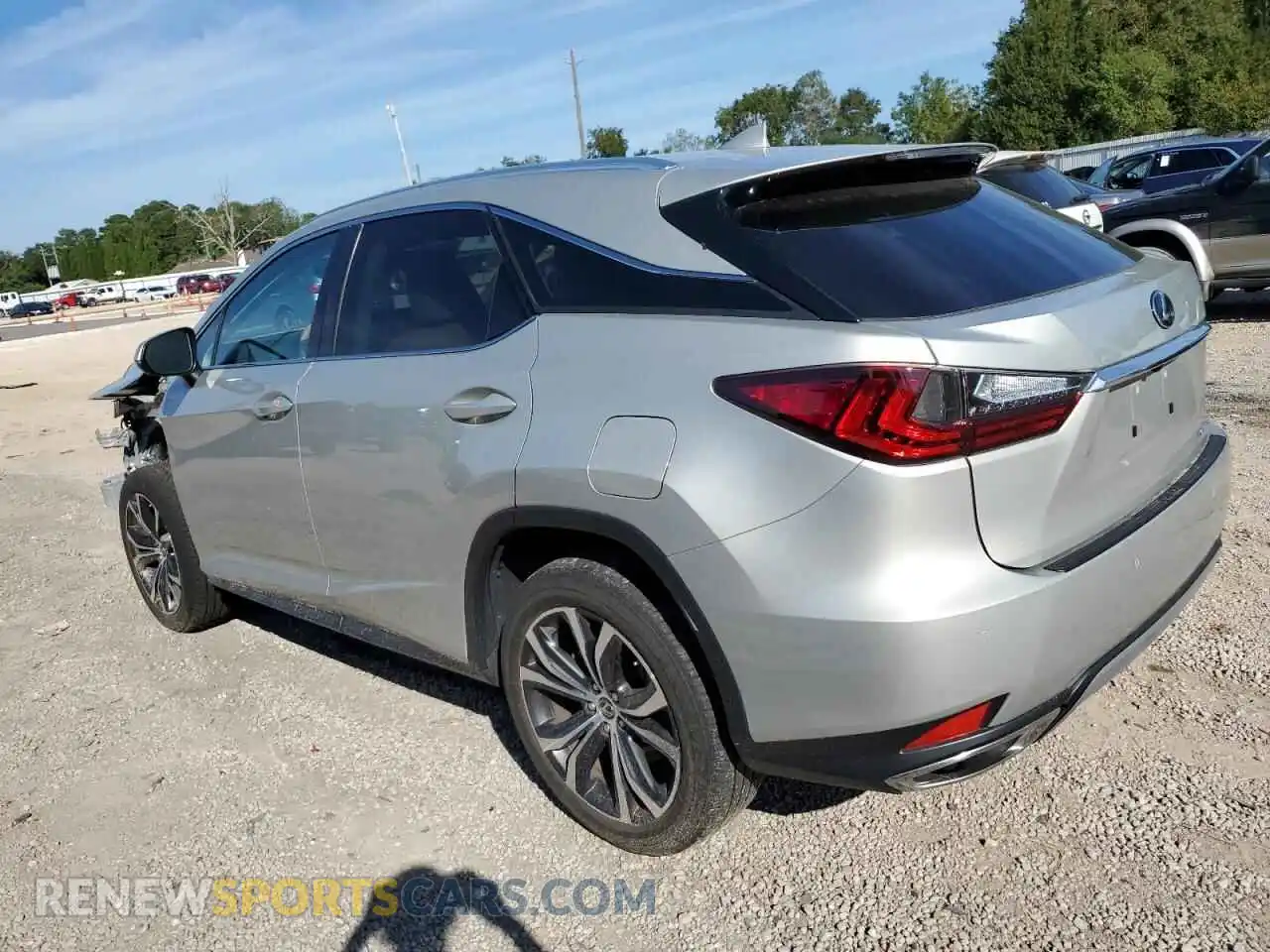 2 Photograph of a damaged car 2T2HZMAAXMC183292 LEXUS RX350 2021