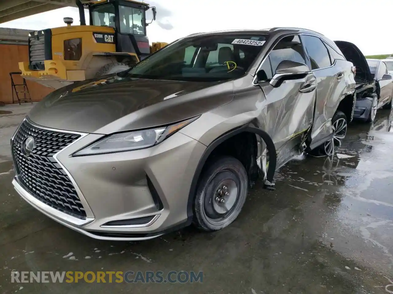 2 Photograph of a damaged car 2T2HZMAAXMC183812 LEXUS RX350 2021
