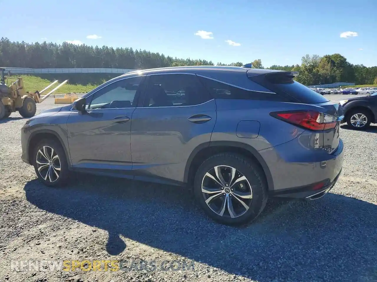 2 Photograph of a damaged car 2T2HZMAAXMC184149 LEXUS RX350 2021