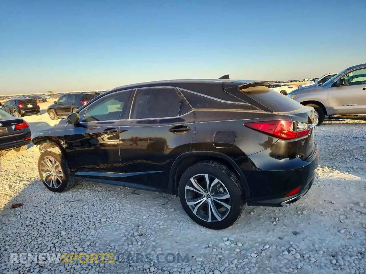 2 Photograph of a damaged car 2T2HZMAAXMC193708 LEXUS RX350 2021