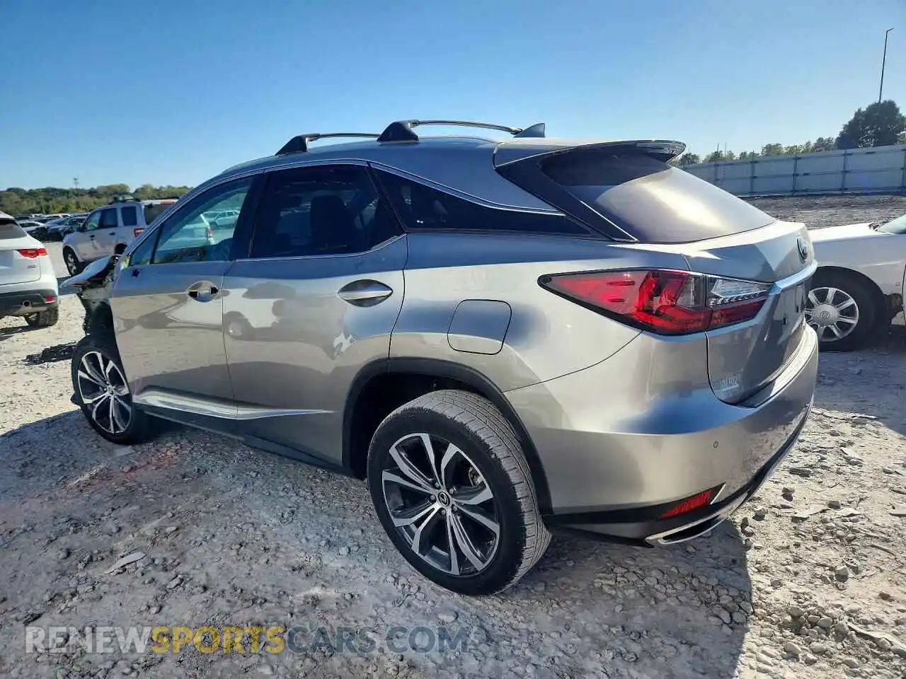 2 Photograph of a damaged car 2T2HZMAAXMC204237 LEXUS RX350 2021