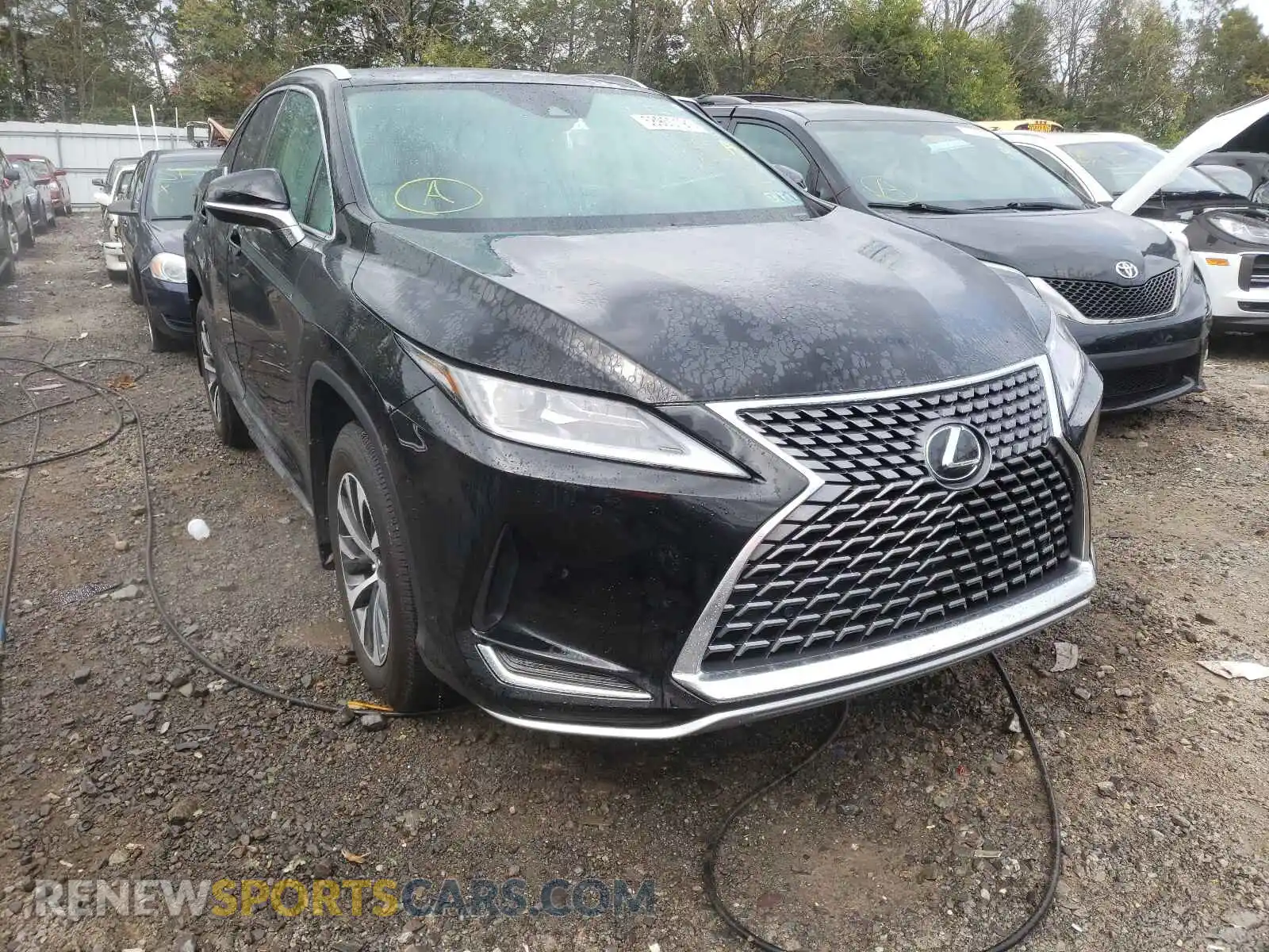 1 Photograph of a damaged car 2T2HZMDA0MC269383 LEXUS RX350 2021