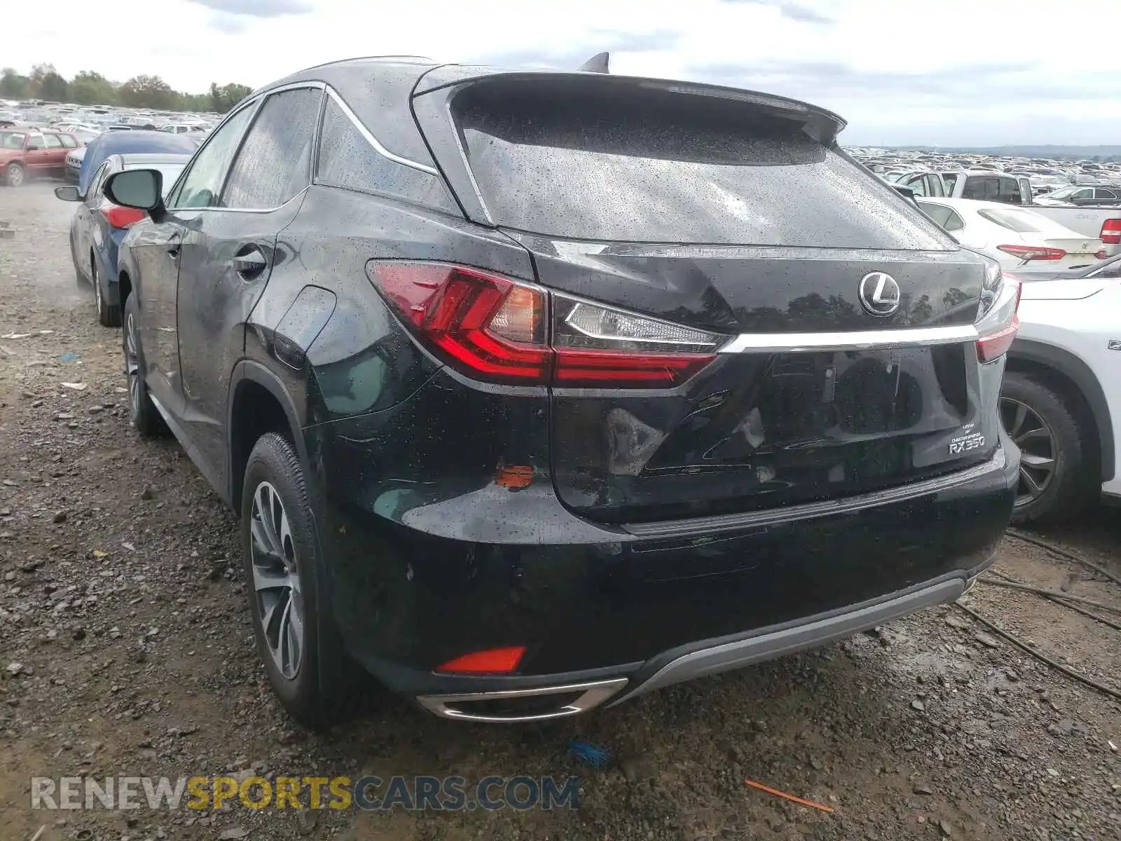 3 Photograph of a damaged car 2T2HZMDA0MC269383 LEXUS RX350 2021
