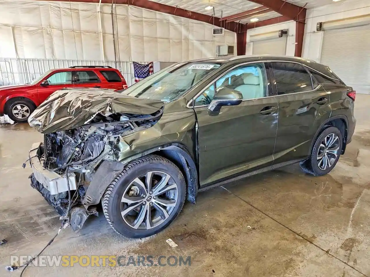 1 fotografías del automóvil dañado 2T2HZMDA0MC272168 LEXUS RX350 2021