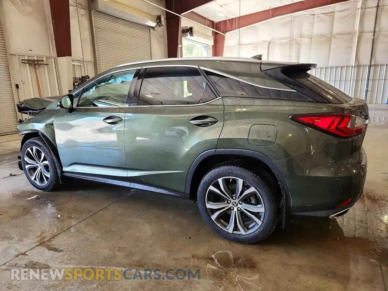 2 fotografías del automóvil dañado 2T2HZMDA0MC272168 LEXUS RX350 2021