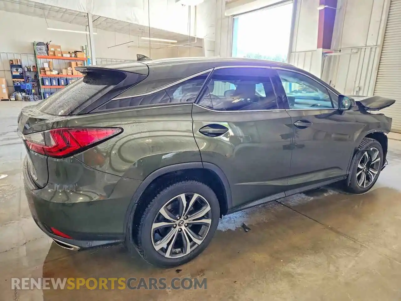 3 fotografías del automóvil dañado 2T2HZMDA0MC272168 LEXUS RX350 2021