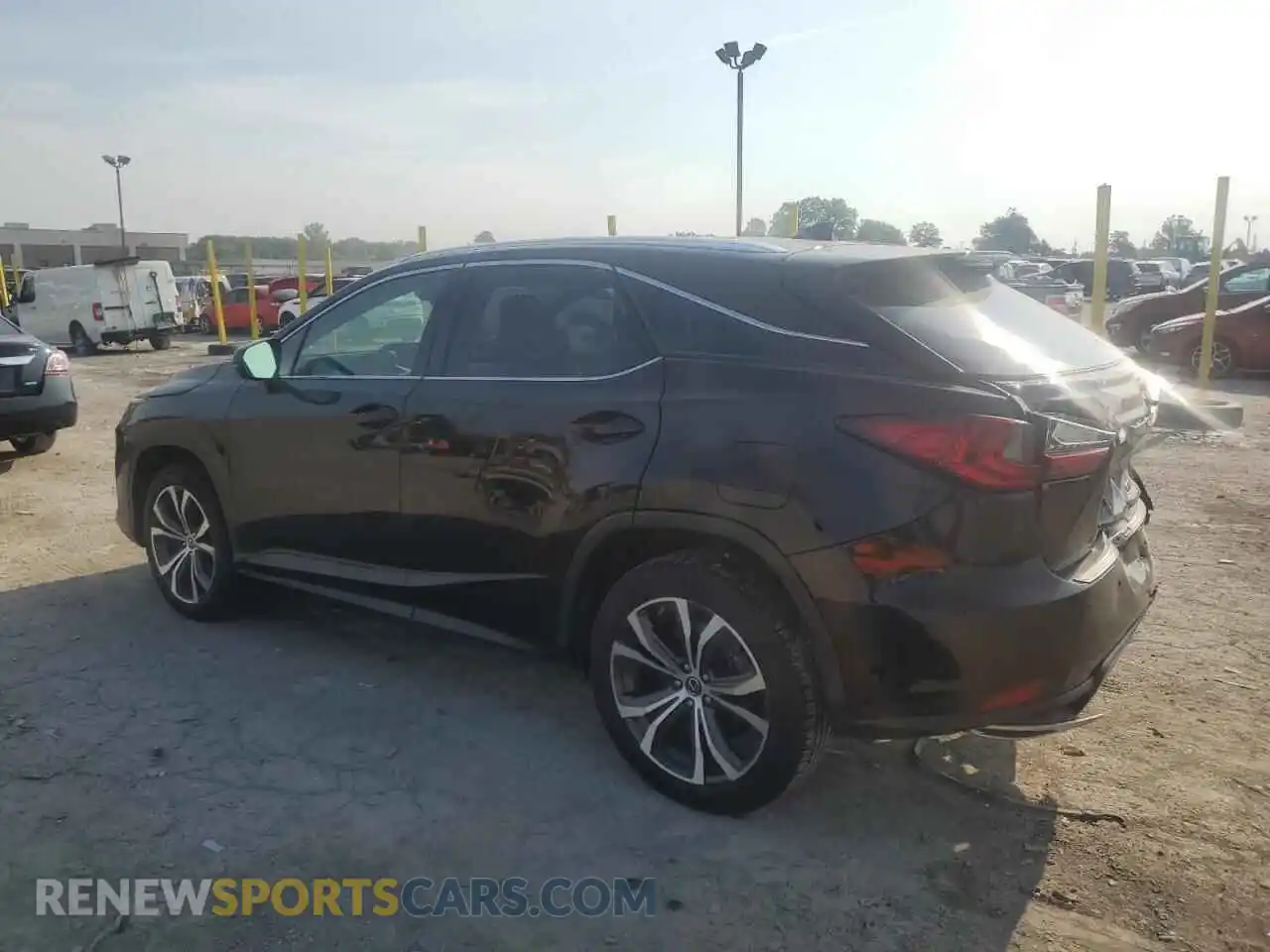 2 Photograph of a damaged car 2T2HZMDA0MC274776 LEXUS RX350 2021