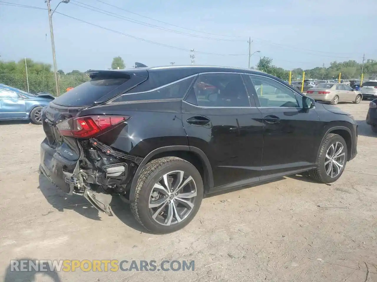 3 Photograph of a damaged car 2T2HZMDA0MC274776 LEXUS RX350 2021