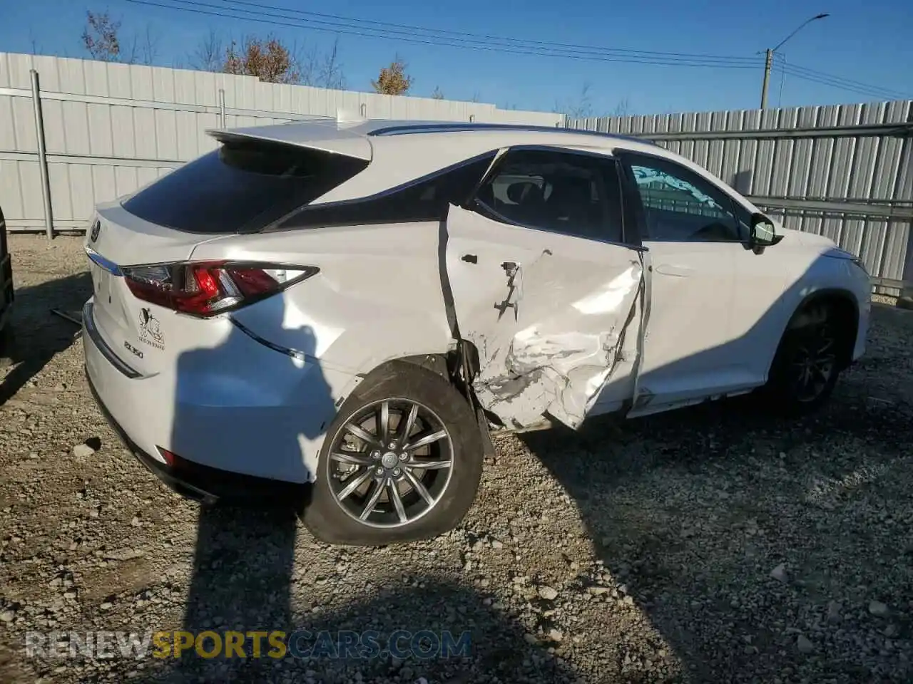 3 Photograph of a damaged car 2T2HZMDA0MC303662 LEXUS RX350 2021