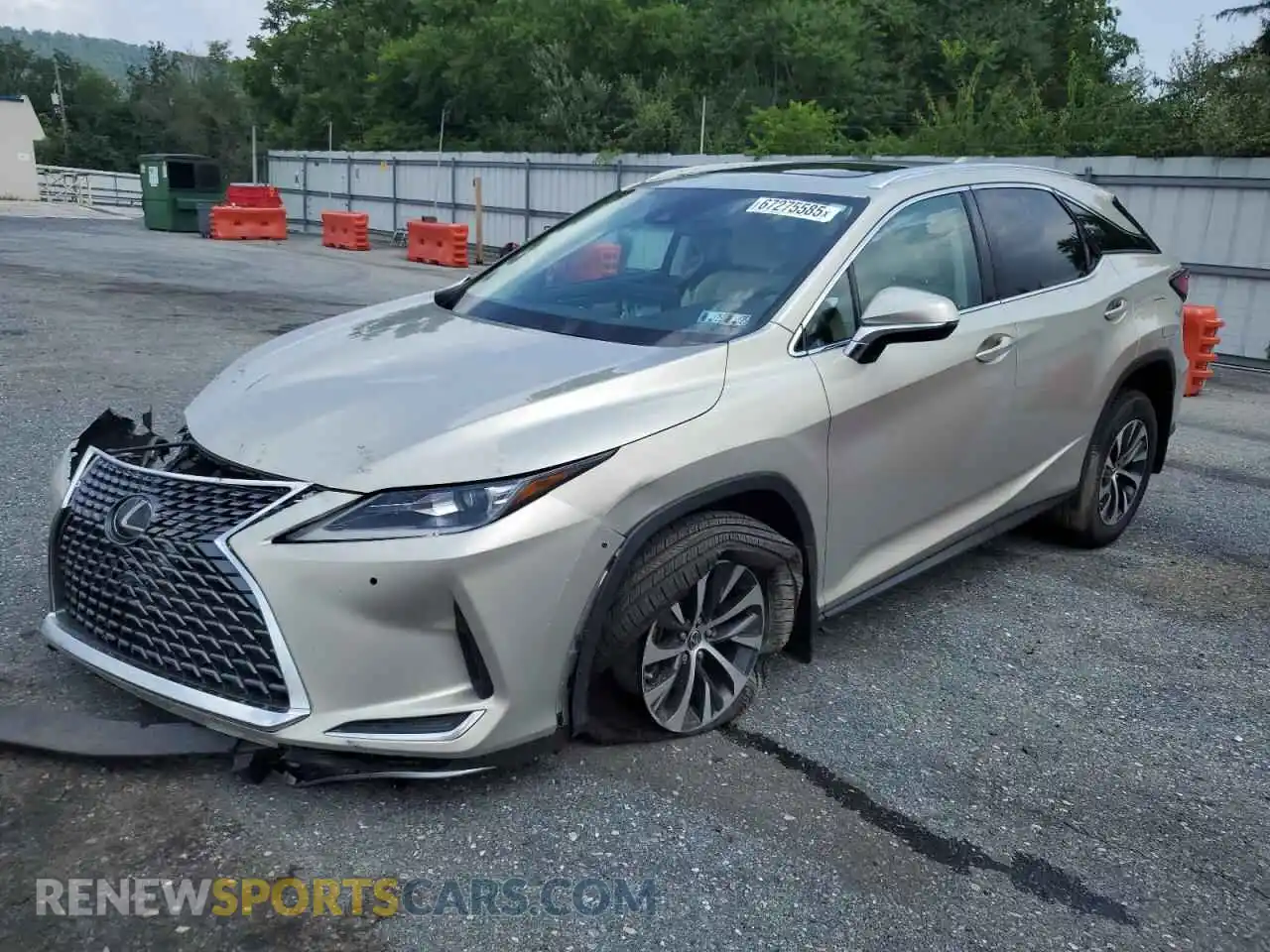 1 Photograph of a damaged car 2T2HZMDA0MC307582 LEXUS RX350 2021