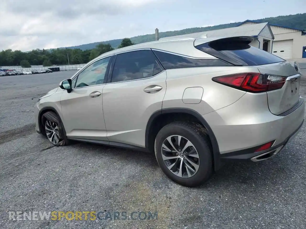 2 Photograph of a damaged car 2T2HZMDA0MC307582 LEXUS RX350 2021