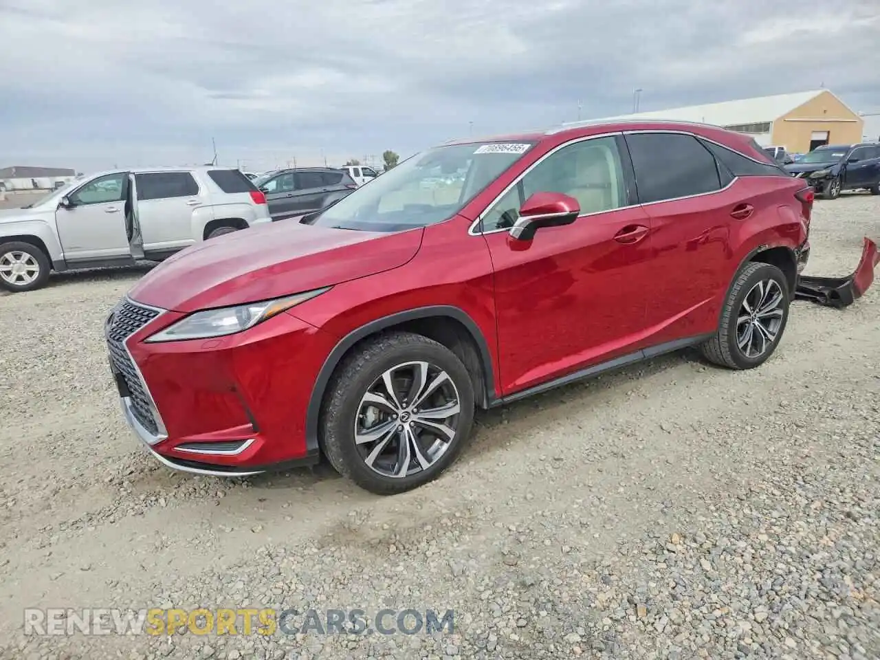 1 Photograph of a damaged car 2T2HZMDA1MC263026 LEXUS RX350 2021